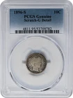 1896-S Barber Dime — photo from another recent sale