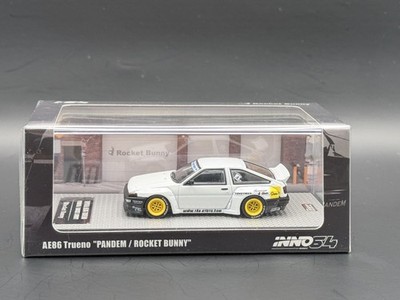 Inno64 Toyota AE86 Trueno Pandem Rocket Bunny White 1/64 | eBay