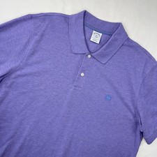 Brooks Brothers Polo Men's XXL Purple Performance Slim Fit Short Sleeve Golf