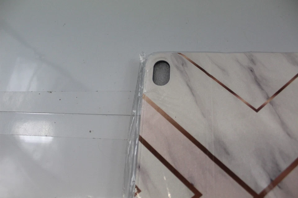 Electronics Protective Portfolio Case Padded 10" x 7 5/16 White / Pink / Gold - Image 2 of 4