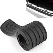 1 PC Car Rear Bumper Protector, 41" x3.5" Anti-Scratch Abrasion Rubber Protectio
