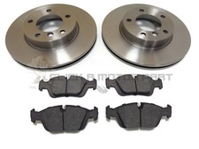 BMW Z4 E85 2.5 CABRIO ROADSTER 05-09 FRONT 2 BRAKE DISCS AND PADS (300MM DISCS)