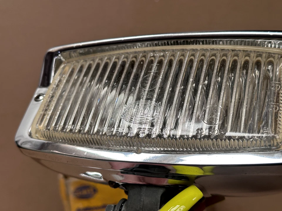 1969-73 Porsche 911 Hella 139 противотуманные фары новый из старых запасов красивый неиспользованный в коробке!   Пара! - Изображение 4 из 4