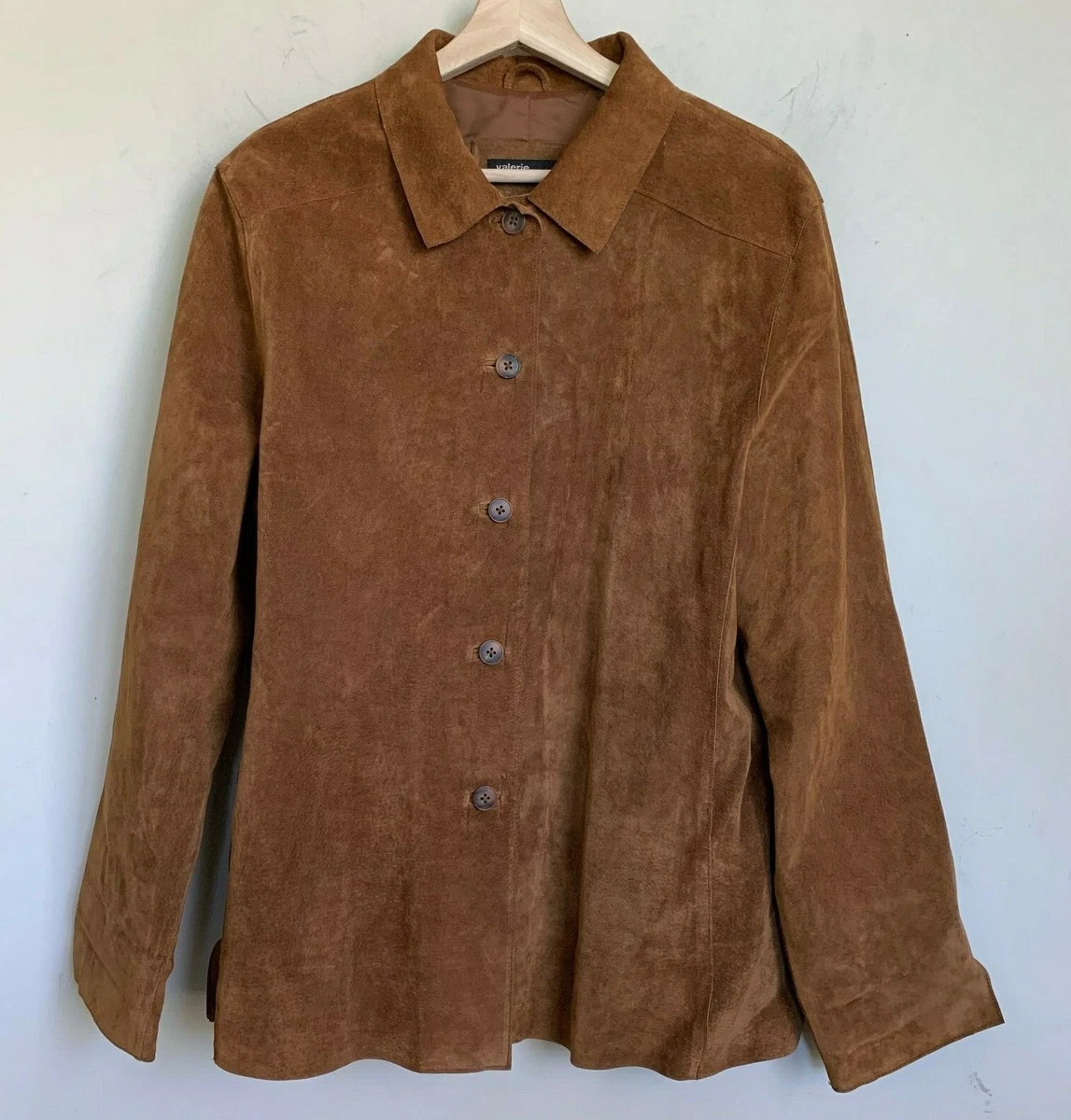 Valerie stevens suede jacket sale