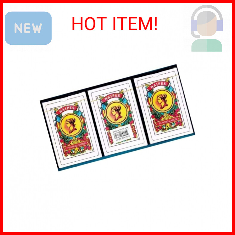 3 Decks Spanish Playing Cards Baraja Espanola 50 Cards Sealed Tarot