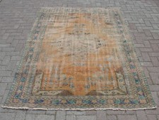 Tapis turc Oushak grand kilim 5 x 8 - tapis faits à la main pour le salon