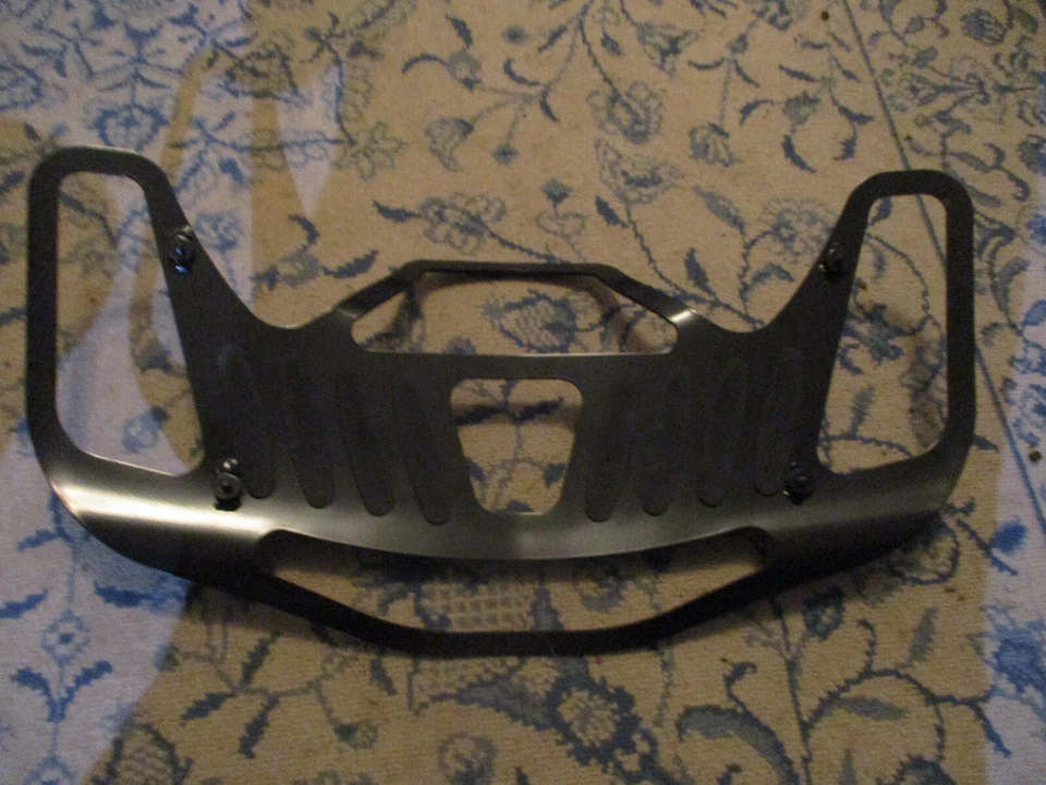 HONDA GOLDWING GL1800 TOUR TRUNK RACK BLACK SATIN POWER COAT - Image 4 of 4