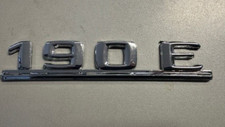 NEU  Mercedes Benz W201   190E  Typenzeichen Emblem Schriftzug Logo zum Kleben