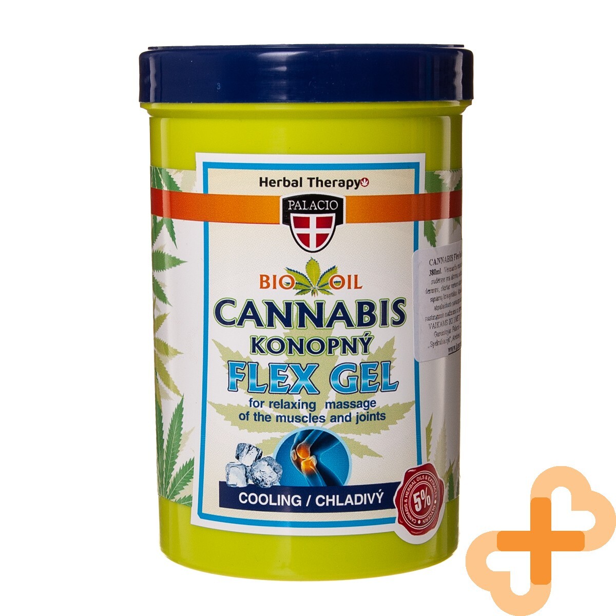 Cannabis Flex Kühler Flex Gelenke Muskel Massage Gel 380 ML