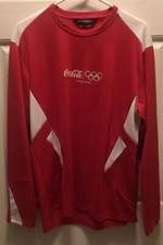 Coca-Cola Ladie's 2014 Sochi Winter Olympics Jersey Size L