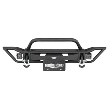 Tubular Front Bumper w/3/4" D-rings Fit 97-06 Jeep Wrangler TJ Reinforcements