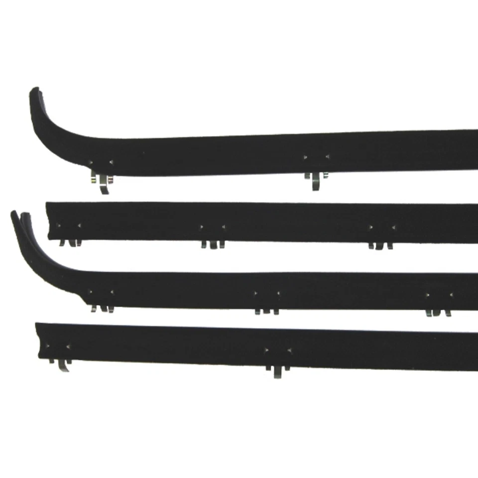 1987-1996 Ford F150, F250, F350, Bronco belt line window sweep seals & channels - Image 4 of 4