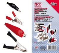 Bgs Krokodilklemmen-Sortiment | 28-Tlg.