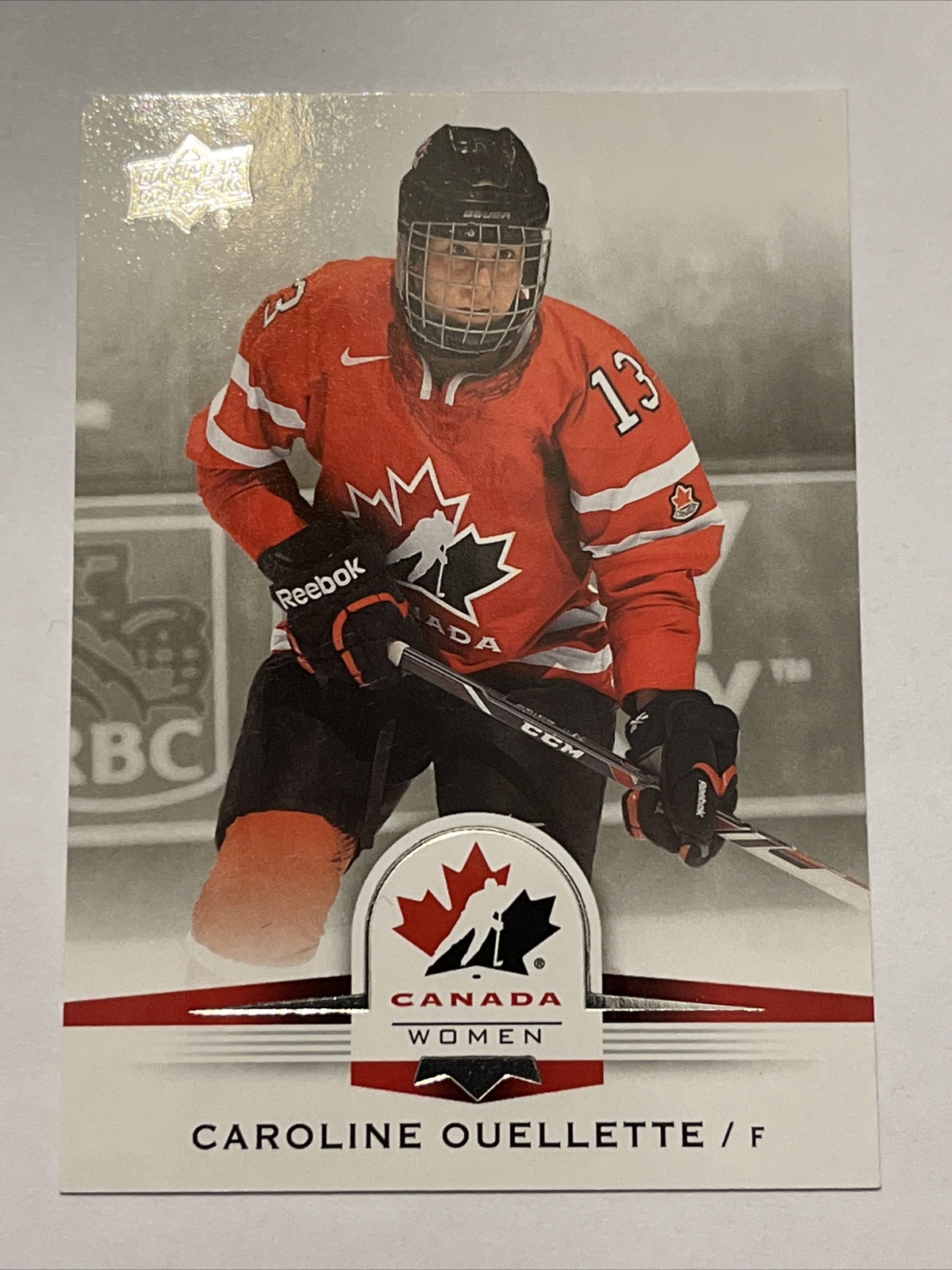 2014-15 Upper Deck Team Canada Juniors #80 Caroline Ouellette