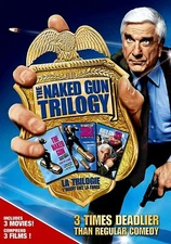 The Naked Gun Trilogy -All 3 Movies - LESLIE NEILSEN , GEORGE KENNEDY , New DVD