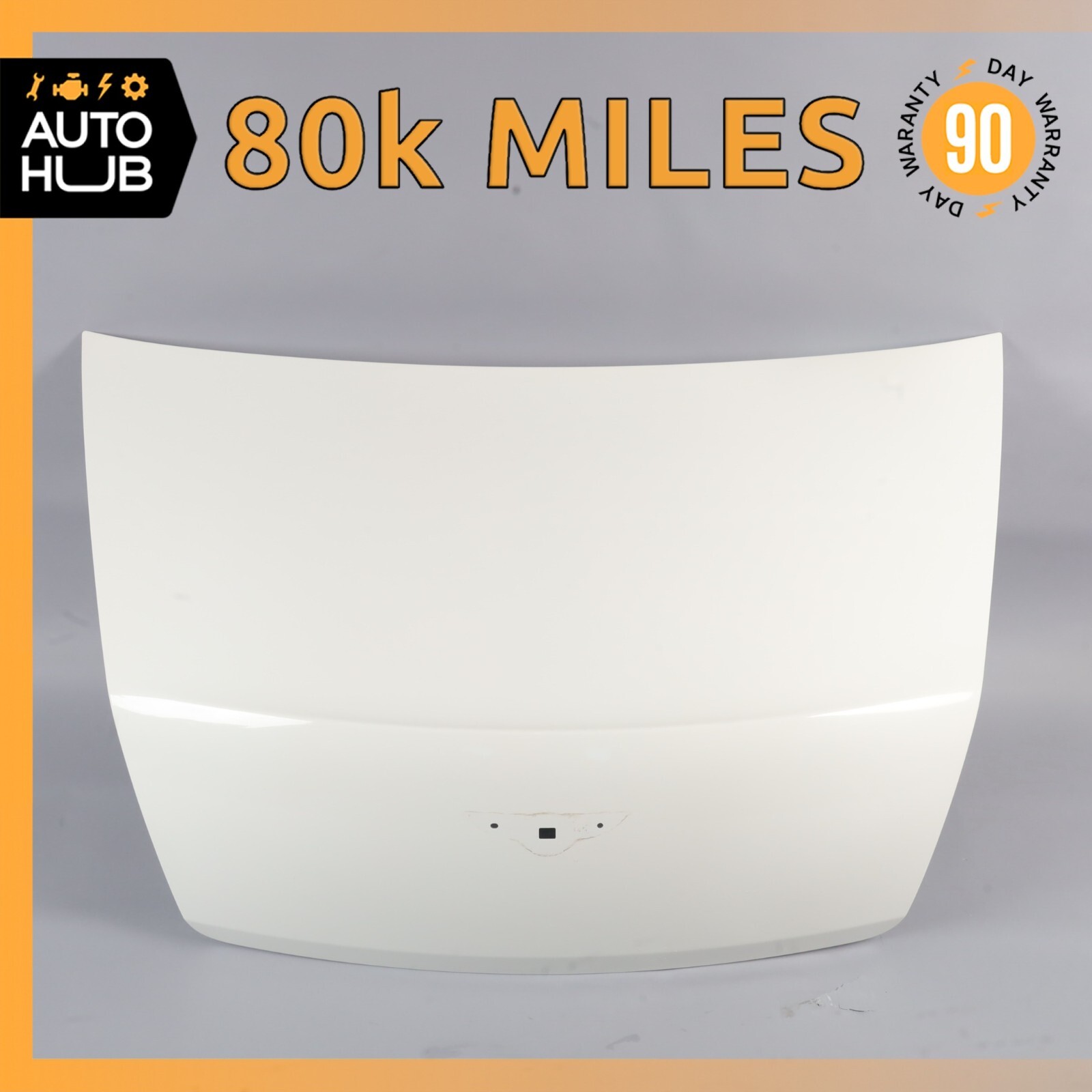 06-13 Bentley Continental Flying Spur Trunk Lid Panel Assembly White OEM 80k