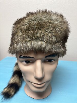 Davy Crockett Daniel Boone Cap Racoon Hat Davy Crockett Or Daniel