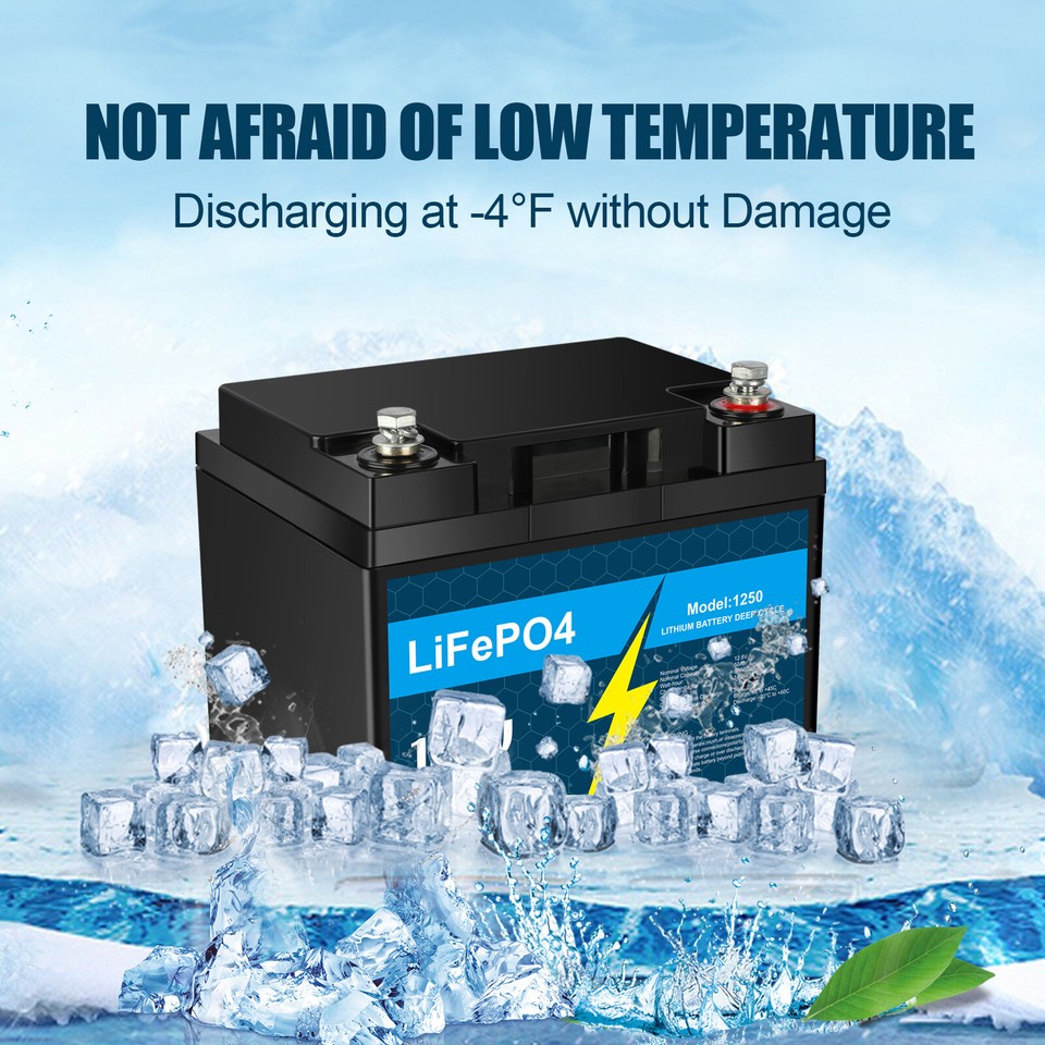 Batterie LiFePO4 Btrpower 12V 16Ah/30Ah/50Ah - Pour Solaire, Camping-car, Bateau, Système Hors-réseau