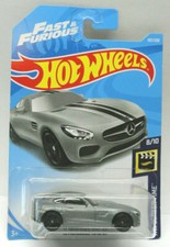 2019 HOT WHEELS FAST & FURIOUS 2015 MERCEDES-AMG GT, HW #107/250, INTERNATIONAL