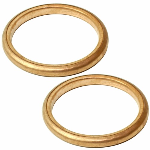 2 Exhaust Pipe Gaskets for Honda CMX250C Rebel 250 1985 1986 1987 1996
