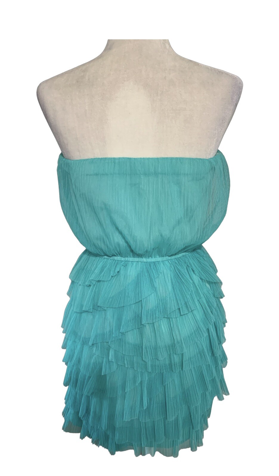 bcbgeneration bcbg womens solid teal blue tube ta… - image 2