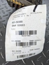 Alternator Hatchback GT ID 373002E200 Fits 11-18 ELANTRA 1077053