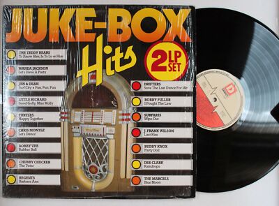 Juke-Box Hits NL 2LP 1988 Shangri-Las Cascades Trashman Jan & Dean Surfaris