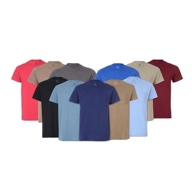 fruit of the loom platinum t shirt mens