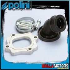 215.0425 COLLETTORE ASPIRAZIONE POLINI EVO D.21 MBK SORRISO 50 96 GIREVOLE 360