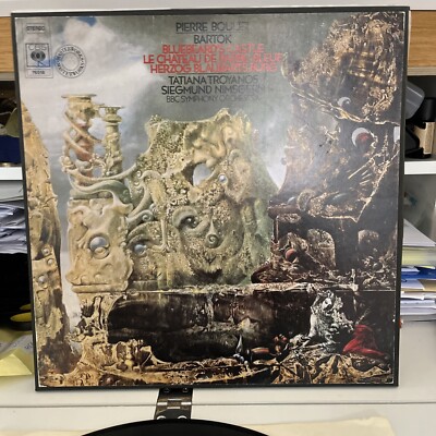 BARTOK BLUEBEARDS CASTLE 1 LP BOX PIERRE BOULEZ B230