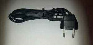 Netzkabel mit Stecker aus Telefunken TW 509 Plattenspieler - Ersatzteil