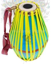 Blue Fiber Mridangam / Khol- Small
