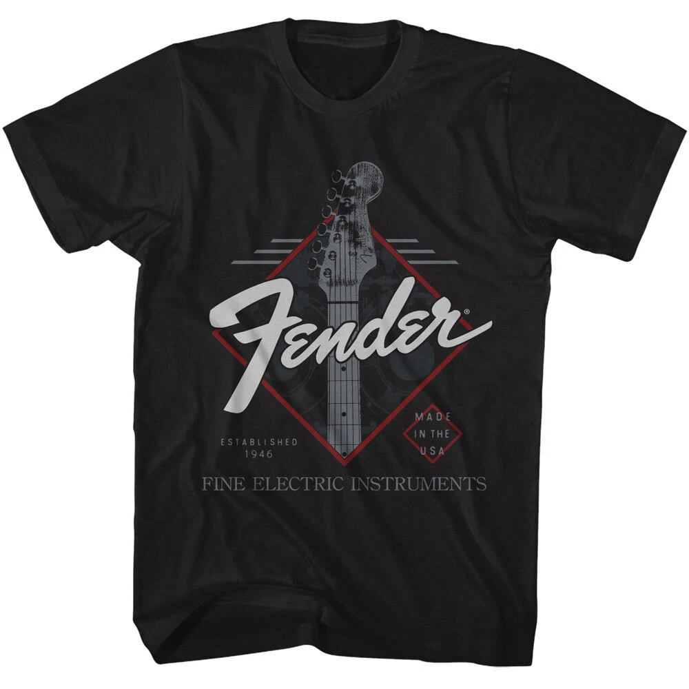 fender stratocaster t shirt products for sale | eBay