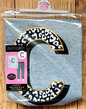 Ladies - Alphabet - Pyjamas - Initial C - 16-18 - Brand New