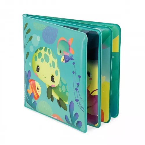 JANOD  - THE MAGICAL LIFE OF SEA TURTLES - BATH BOOK- GREAT GIFT