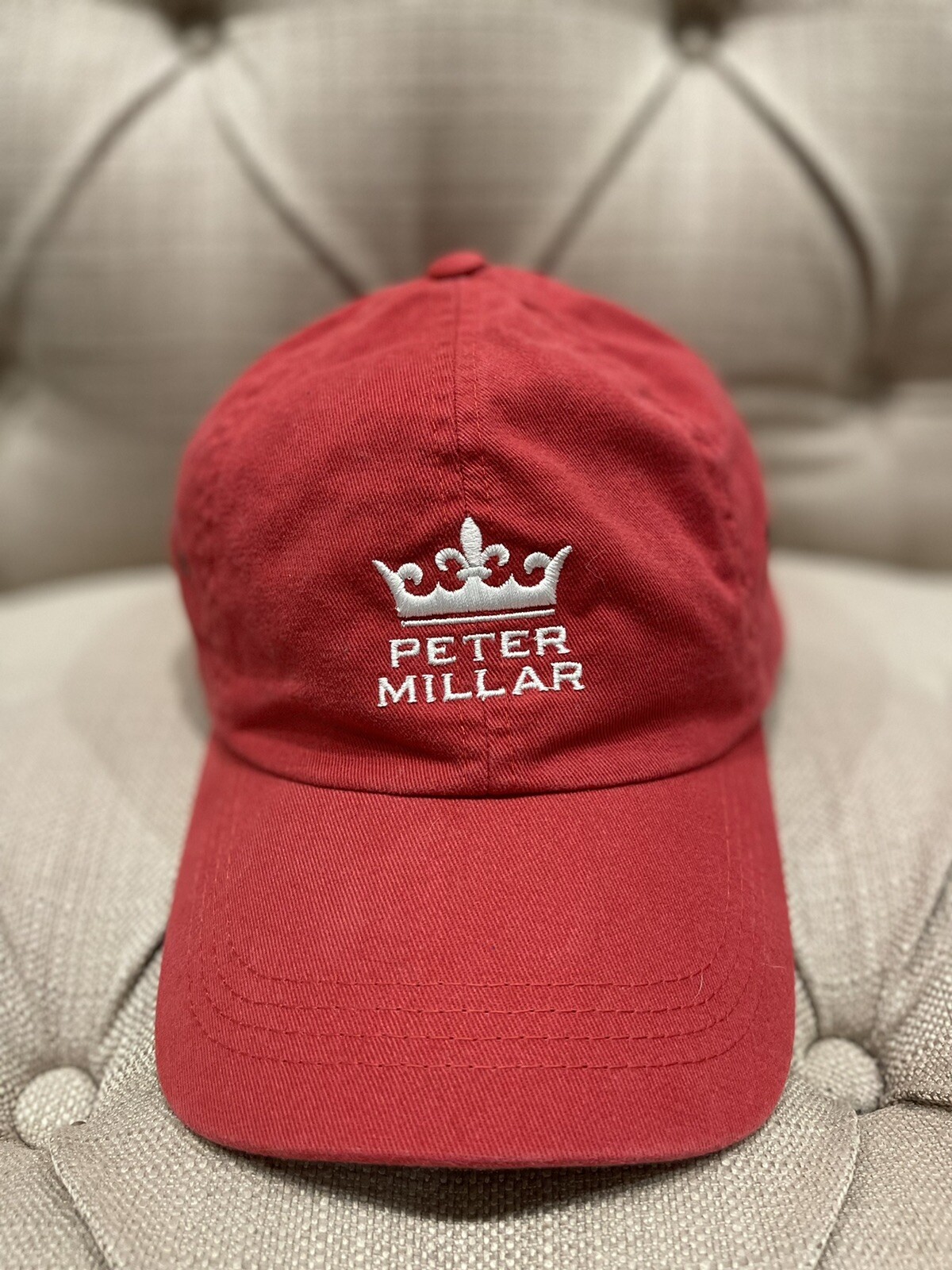 Peter Millar Dad Hat Adjustable Strapback Cap Gol… - image 1