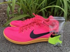 Nike Zoom Rival Distance Track  Field Spikes DC8725-600 Pink Men's Size 10