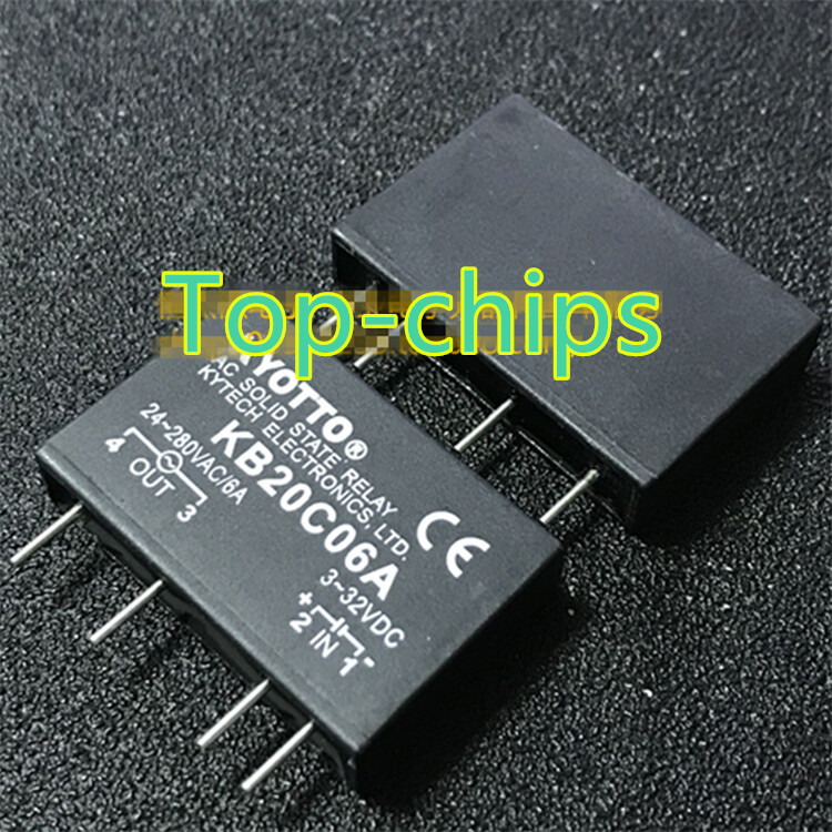 Relais Semi-conducteurs AC KYOTTO SSR KB20C06A - 280VAC 6A - DIP - Neuf Sous Blister