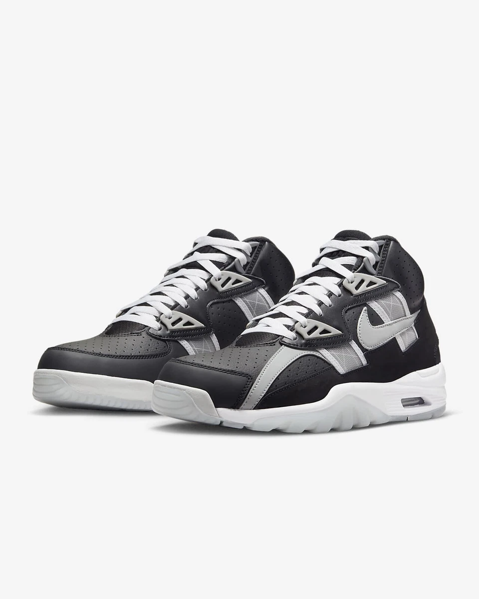 Men s Size 11.5 Nike Air Trainer SC High Raiders Athletic Shoe DZ4405 001 RARE