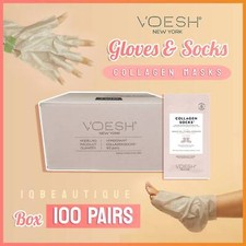 Voesh Collagen Gloves  Socks Box of 100 pairs  Pick Any 