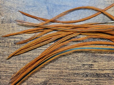 Full or Half Set Sized FURNACE  Dry Fly Rooster Saddle Feathers Fly Tying