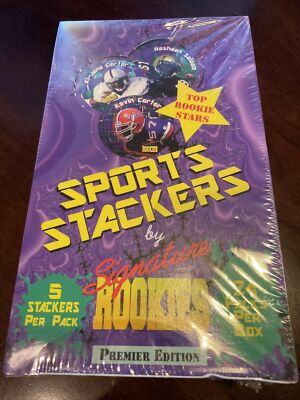 sports stackers sealed box By Signature Rookies