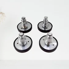 Car Lift Rubber tray adjustable Heightening Feet Pads Shaft diameter 38mm USAp5g