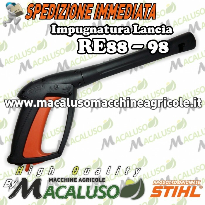 Pistola idropulitrice Stihl RE88 RE98 impugnatura lancia  