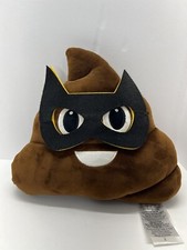 Almohada emoji caca superhéroe con capa