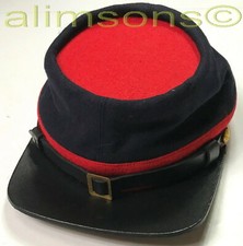 CIVIL WAR US UNION ARTILLERY WOOL KEPI FORAGE CAP HAT-ALL SIZES  