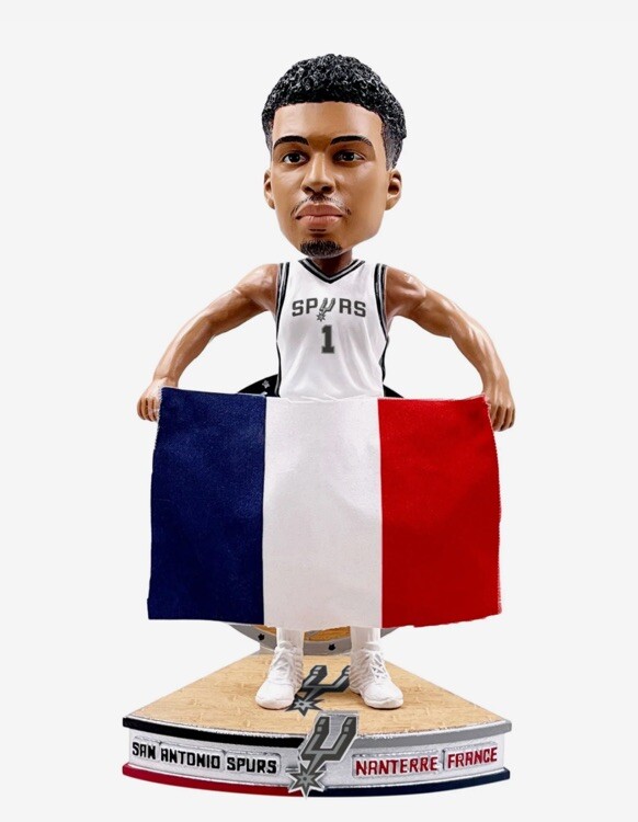 Victor Wembanyama San Antonio Spurs France French Flag NIB /144 | eBay