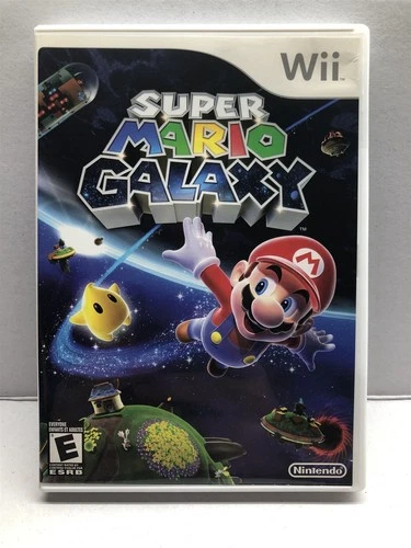 Super Mario Galaxy - Nintendo Wii - Clean & Tested Working - Free Ship