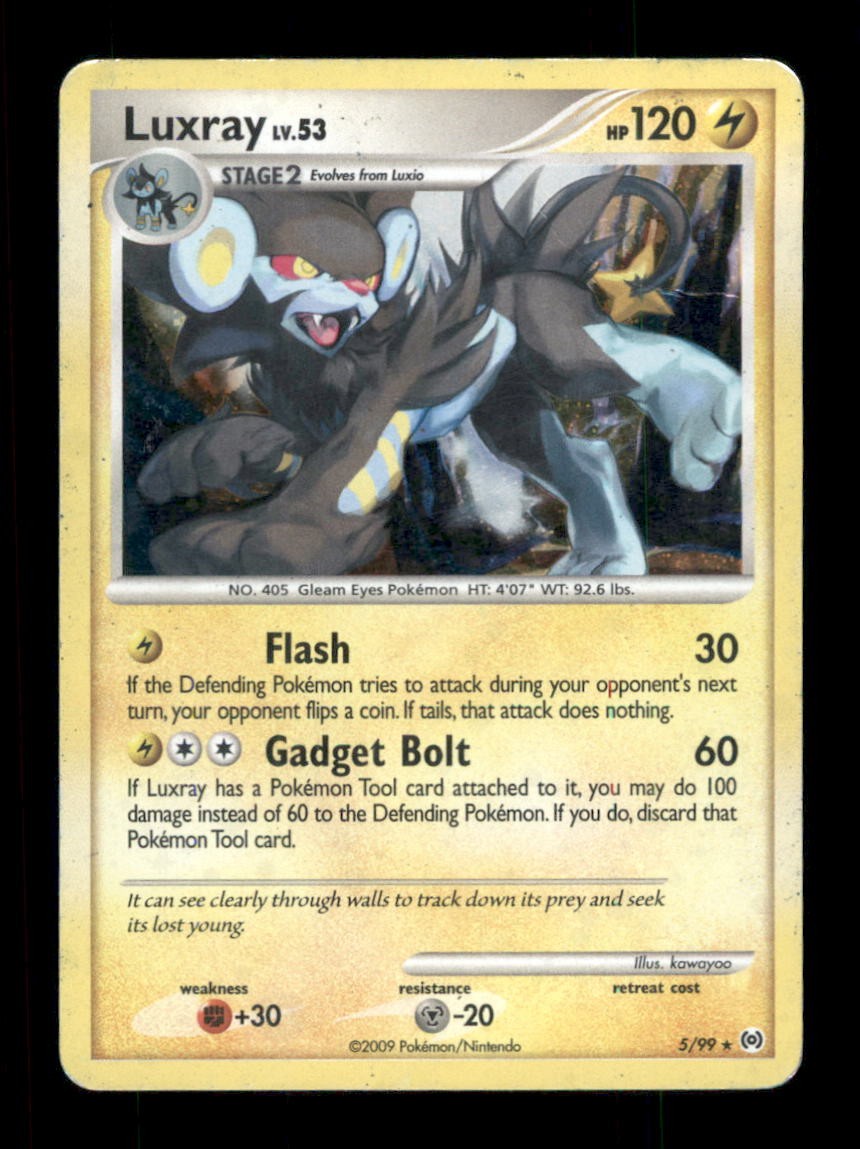 Luxray Holo Rare Arceus 5/99 HP