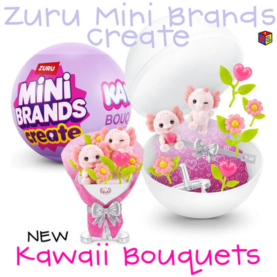 Zuru Mini Brands Create KAWAII BOUQUETS | NEW Opened Unused RESTOCKED You CHOOSE